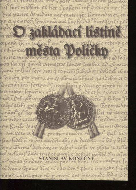 vizualizace zakládací listiny a městské knihy