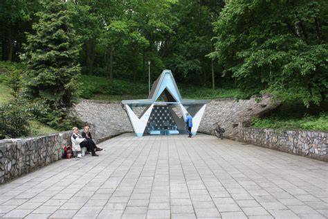 Lázně Skalka infrastruktura a park