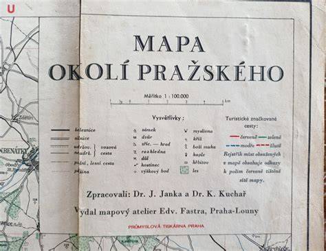 ilustrativní mapa kostela Pražského Jezulátka a okolí