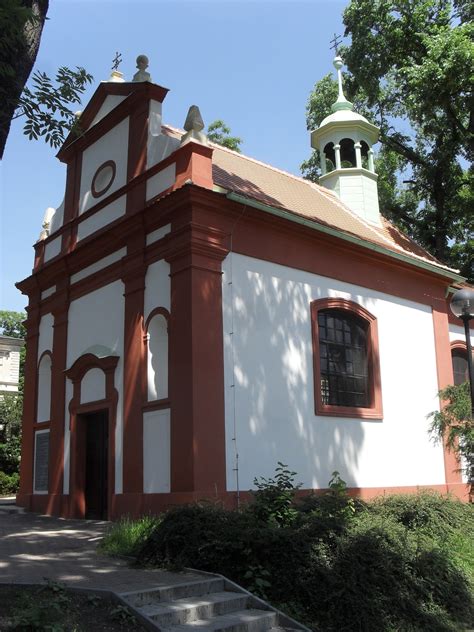 Hlavní průčelí beuronské kaple Teplice