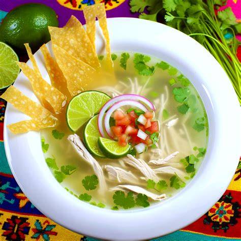 Lokální jídla: Sopa de Lima a Cochinita Pibil