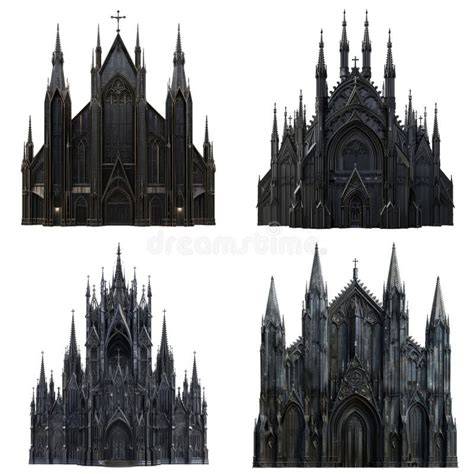 Gothic and Modernist facades overview
