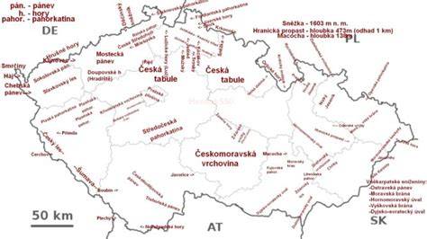 mapa řádů v ČR a jejich působiště