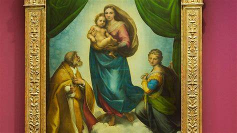 Kostel a Sixtinská Madonna