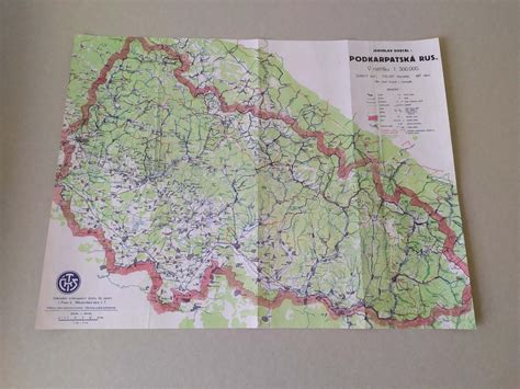 Mapa regionu a trasy k kostelu (krajina Podkarpatská Rus a Blansko)