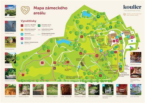 Mapa areálu myslivecké chaty na Svatém Antonínku