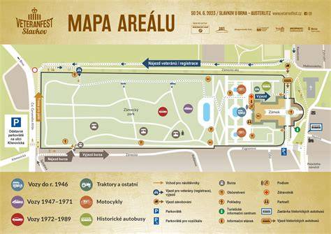 pivovar na Želivě mapa areálu