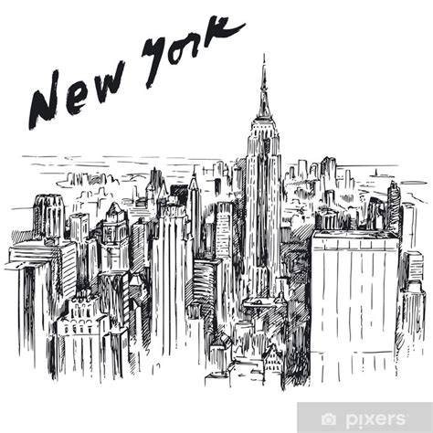 New York a kláštery atmosférické ilustrace