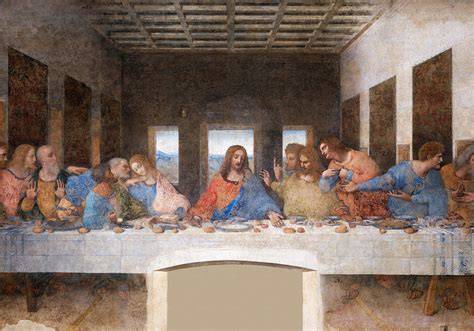 Poslední večeřeLeonarda da Vinci obraz výjev