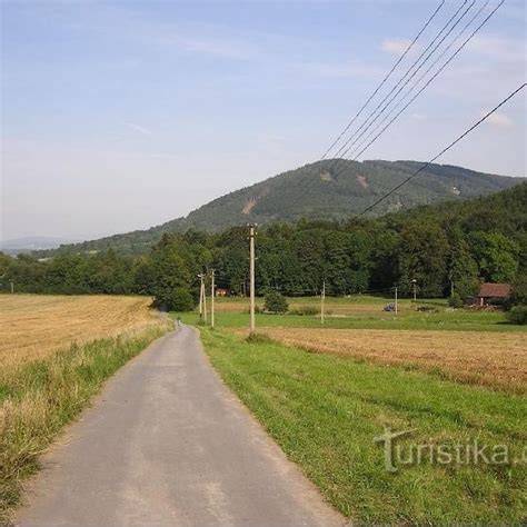 turistická trasa u Goduly a Komorní Lhotka