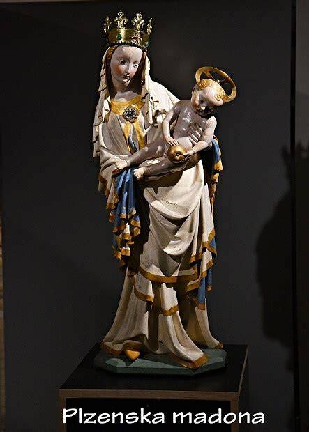 Plzeňská madona - detail