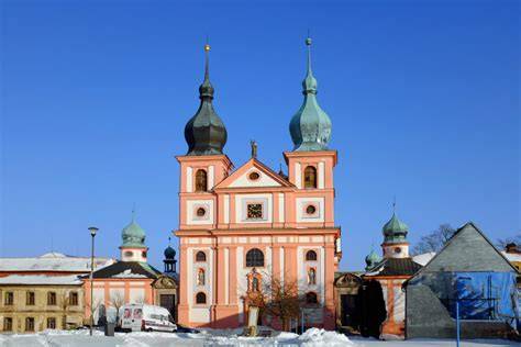 barokní architektura Chlum Svaté Maří