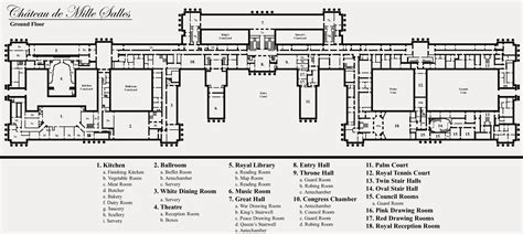 archbishop palace floor plans and courtyards