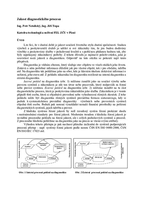 vizualizace diagnostického procesu