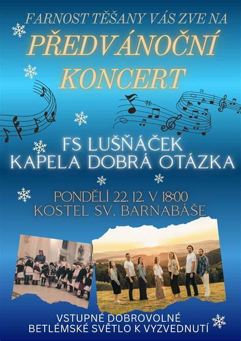 kapela Výbuch a farnost plakát