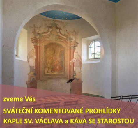 Detail hvězdicové klenby kaple sv. Václava