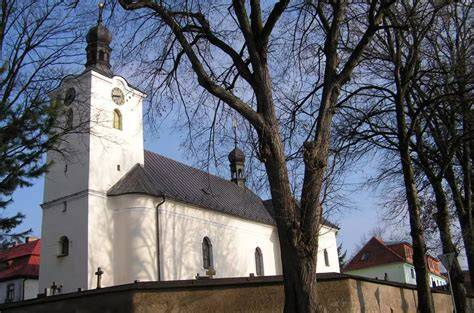 poutní areál kostela sv. Markéty - uzavřený sakrální prostor
