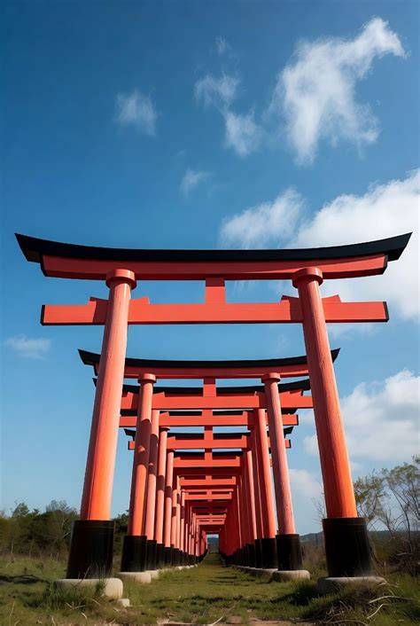 torii brány na Mijadžima