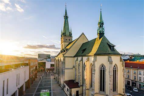 Vizualizace architektury gotického kostela