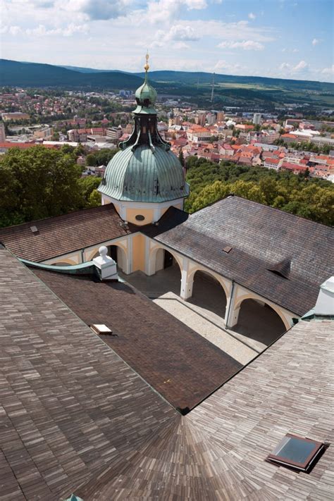 příbramská Svatá Hora panorama