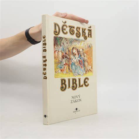 ilustrace starší dětská Bible načrtnutá pro čtenáře