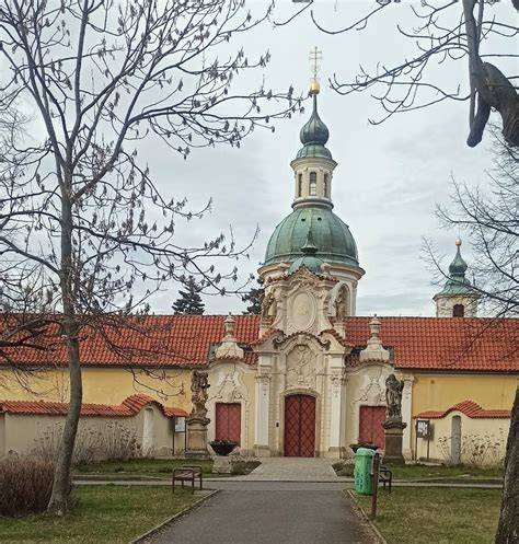 Archetitura barokní areál s kostelem