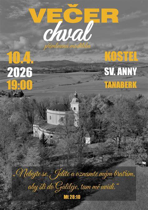 timeline živých nahrávek chval