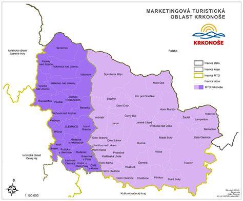 mapa regionu a okolních obcí Skrýšov