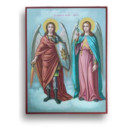 Archandělská ikona Michaela, Gabriela a Rafaela