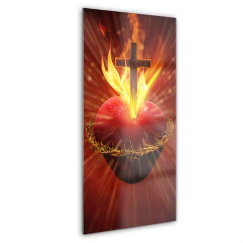 Ilustrace Srdce Ježíšovo a Eucharistie
