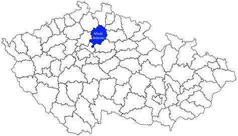mapa trasy Svatováclavské jízdy Mladá Boleslav
