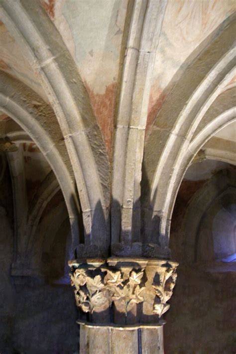 kaple sv. Alexia gotická klenba presbytář