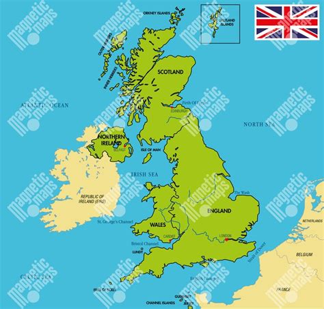 Zásadní rozložení síl v regionální politice Velké Británie
