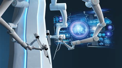 robotická chirurgie 3D vizualizace a nástroje