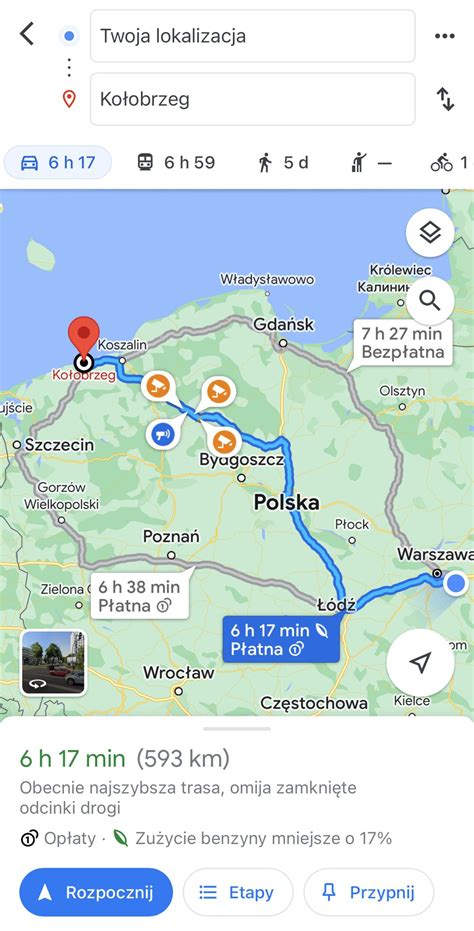 mapa trasy Cyrilometodějské poutě