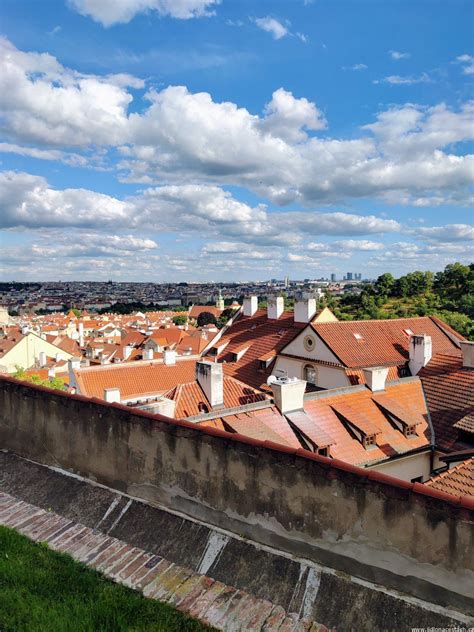 Fortna terasy výhled na Prahu