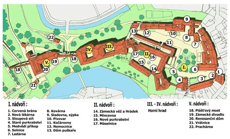 Ilustrativní plán klášterního areálu a výstavy