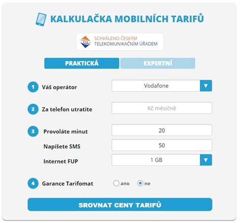 grafik srovnani mobilnich tarifu pro komunitu