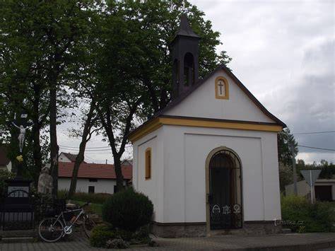Kaple Panny Marie Andělské nad Hradčany (viz symbolická fasáda)