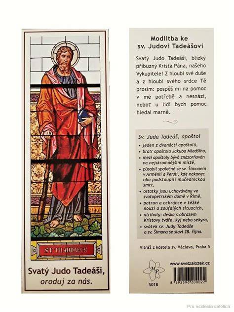 Svatý Juda Tadeáš - ikona a atributy (kyj, kámen)