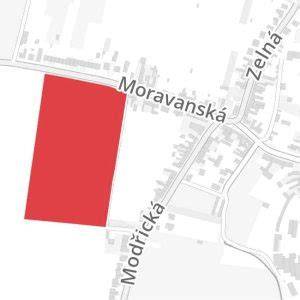 mapa lokalit bydlení v Třebíči
