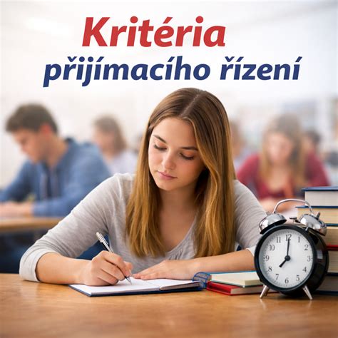Infografika: Přehled přijímacího řízení a kritérií