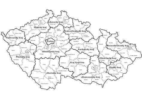 Mapa klášterů ve středověké ČR