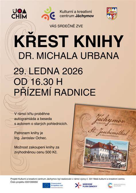 křest knihy a doprovodné osoby