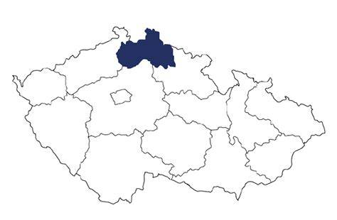 mapa kontaktu polikliniky Liberec