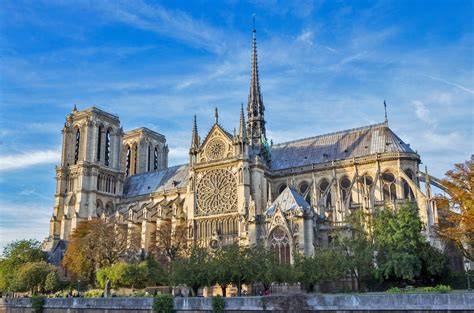 vizualizace záchrany relikvií Notre-Dame