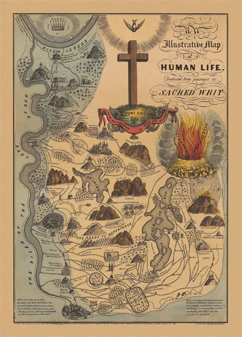 illustrative map of Czech sacred monuments