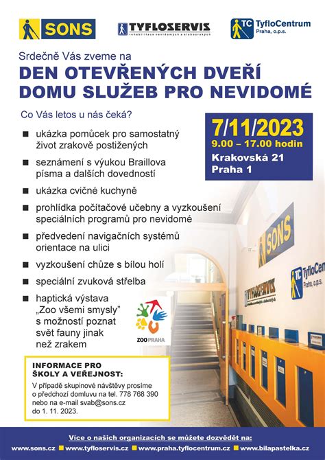 bezpečí pro nevidomé ilustrace