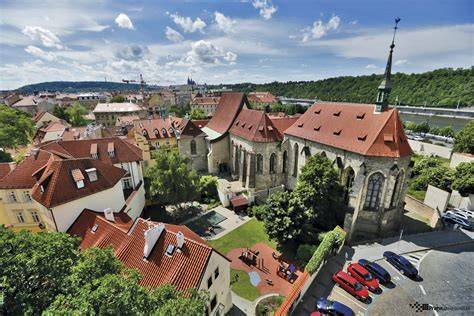 Klášter klarisek historická budova a okolí