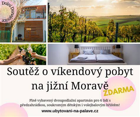události a ubytování na Moravě infografika